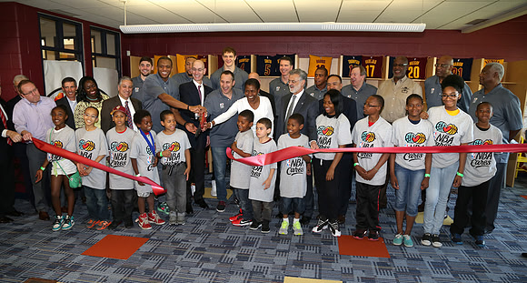 new NBA Cares center Boys and Girls club